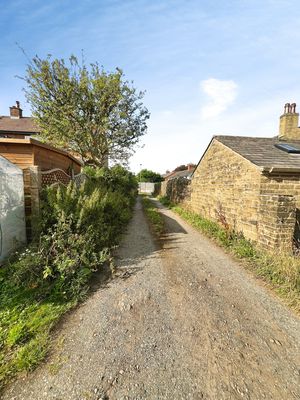 Rear of garage- click for photo gallery